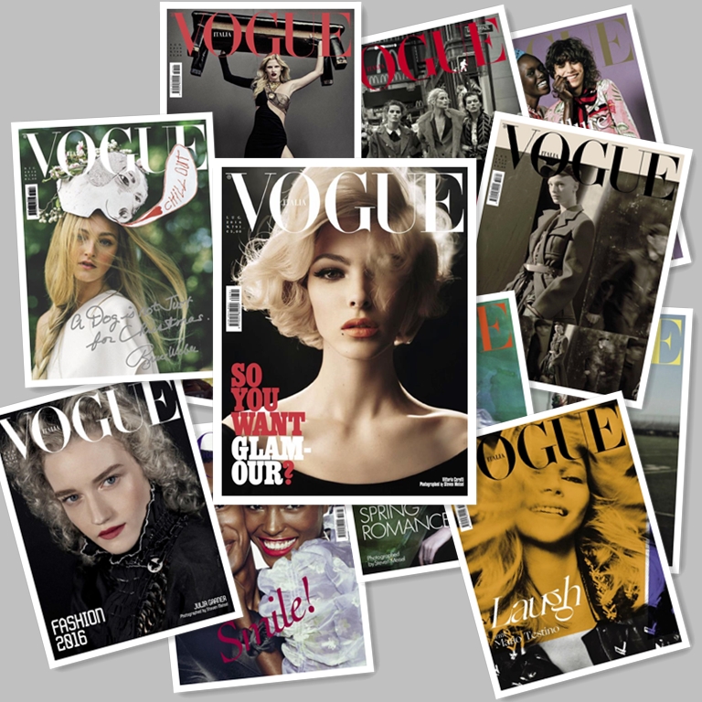 vogue意大利版_vogue italia_2016年合集共12本pdf杂志电子版百度盘